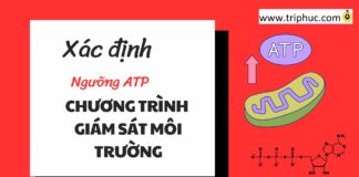 Xác định ngưỡng ATP cho chương trình giám sát môi trường