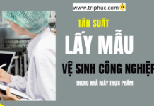 Tần suất lấy mẫu vệ sinh công nghiệp