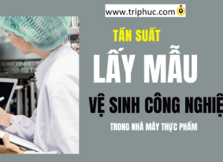 Tần suất lấy mẫu vệ sinh công nghiệp