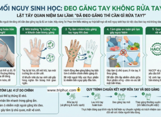 Mối Nguy Sinh Học Từ Việc Đeo Bao Tay Mà Không Rửa Tay