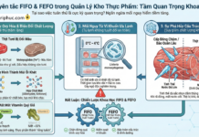Nguyên tắc FIFO và FEFO trong quản lý kho thực phẩm