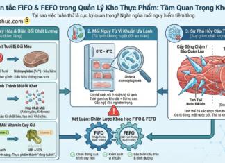 Nguyên tắc FIFO và FEFO trong quản lý kho thực phẩm