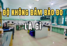 Độ không đảm bảo đo theo ISO 17025