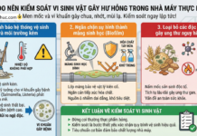3 lý do nên kiểm soát vi sinh vật gây hư hỏng