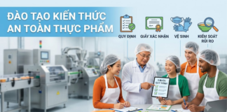 Đào tạo kiến thức an toàn thực phẩm