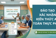 ĐÀO TẠO XÁC NHẬN KIẾN THỨC AN TOÀN THỰC PHẨM