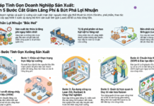 Giải pháp tinh gọn doanh nghiệp sản xuất