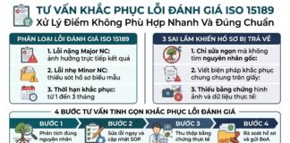 Hướng dẫn khắc phục lỗi đánh giá ISO 15189